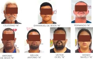 ¡PRISIÓN PREVENTIVA A 7 DETENIDOS DEL CATEO A LA CHATARRERA VICAN!