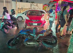 ¡JOVENCITA HERIDA POR MOTOCICLETAZO!