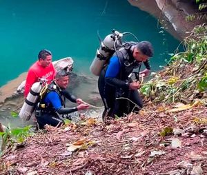 ¡LOCALIZAN CON VIDA A PESCADOR EN UN CENOTE!