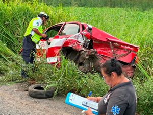 ¡TAXISTA PIERDE LA VIDA EN APARATOSO ACCIDENTE CARRETERRO!