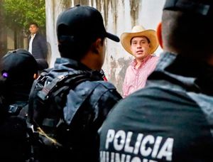 ¡BALACEAN A POLICÍAS! - DE SANTIAGO TUXTLA