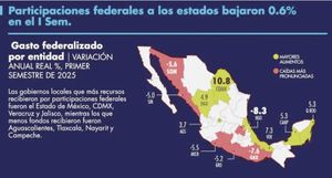 ¡CAEN PARTICIPACIONES FEDERALES EN ESTADOS!