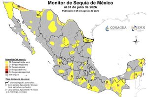 ¡PEGA SEQUÍA, 33 MUNICIPIOS SECOS! - AGUAS