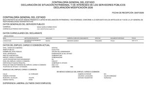 ¡Y LA SACA! - LA DECLARACIÓN PATRIMONIAL