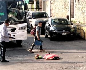 ¡CAMIÓN DE PASAJE LE QUITÓ LA VIDA A UNA DOÑITA!