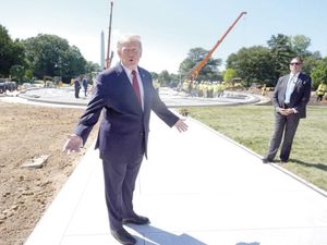 ¡TRUMP PRESUME HELIPUERTO EN LA CASA BLANCA!