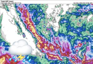 ¡PREPÁRESE PARA OTRA SEMANA DE LLUVIAS FUERTES E INTENSAS: PRONÓSTICO POR ESTADO DE LUNES A JUEVES!