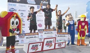 ¡Sonia Hernández y Axel Alejandro Arcega, triunfadores de carrera con causa!