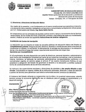¡HASTA SANCIONES! - EN ESCUELAS PÚBLICAS