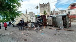 ¡LE GANA EL PESO Y VOLCÓ!