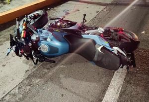 ¡MOTOCICLISTA PIERDE LA VIDA FRENTE A LA BASE AERONAVAL!