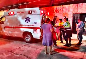 ¡DOÑITA CAYÓ DE CUATRO METROS EN LA ESCALERA!