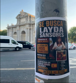 ¡ENTRE EL DISCURSO DE AUSTERIDAD Y EL LUJO EN MADRID: EXHIBEN A LAYDA SANSORES EN ESPAÑA EN PLENA CRISIS DE CAMPECHE!