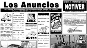 ...LOS ANUNCIOS, AVISOS Y DEMÁS! - DOMINGO, 30 DE AGOSTO 2026