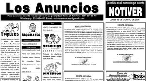 ...LOS ANUNCIOS, AVISOS Y DEMÁS! - LUNES, 10 DE AGOSTO 2026