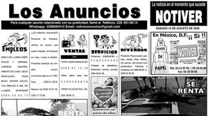 ...LOS ANUNCIOS, AVISOS Y DEMÁS! - SÁBADO, 15 DE AGOSTO 2026