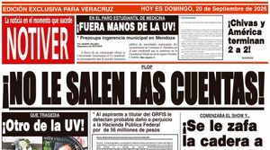 LA PORTADA - DOMINGO 20 DE SEPTIEMBRE 2026