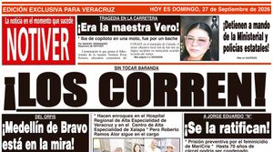 LA PORTADA - DOMINGO 27 DE SEPTIEMBRE 2026