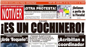 LA PORTADA - JUEVES 24 DE SEPTIEMBRE 2026