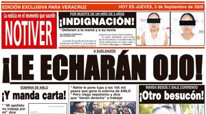 LA PORTADA - JUEVES 3 DE SEPTIEMBRE 2026