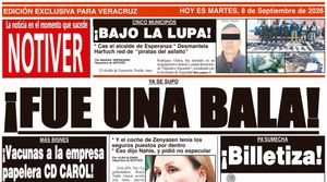 LA PORTADA - MARTES 8 DE SEPTIEMBRE 2026