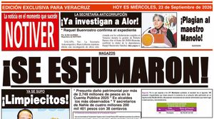 LA PORTADA - MIÉRCOLES 23 DE SEPTIEMBRE 2026