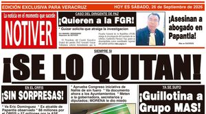 LA PORTADA - SÁBADO 26 DE SEPTIEMBRE 2026