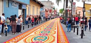 ¡TAPETES DE ASERRÍN POR SAN MIGUEL!