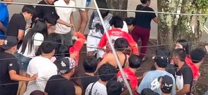 ¡DOS MUERTOS EN FIESTAS DE COATEPEC! - DESCOMUNAL RIÑA ENTRE GRITOS Y BALAZOS EN LA VELADA DE ARCOS