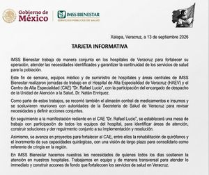 ¡A TARJETAZOS! - RESPONDE IMSS BIENESTAR A PROTESTA