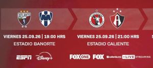 ¡ATLANTE Y RAYADOS ABREN LA JORNADA 10!