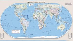 ¡ONU RESPALDA MAPA MUNDIAL CON DIMENSIONES REALES DE CONTINENTES!