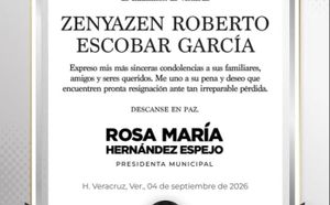 ¡MANDAN CONDOLENCIAS! - ALCALDESAS DE VERACRUZ Y BOCA