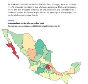 ¡VERACRUZ OCUPA LUGAR 29! - DE LAS FISCALÍAS