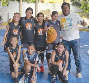 ¡BRILLANTE DEMOSTRACIÓN DEL CEDEMID EN EL BALONCESTO FEMENIL!