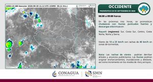 ¡ALERTAN SOBRE DESLAVES E INUNDACIONES POR HURACÁN POLO EN BAJA CALIFORNIA!