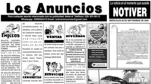 ...LOS ANUNCIOS, AVISOS Y DEMÁS! - MIÉRCOLES, 9 DE SEPTIEMBRE 2026