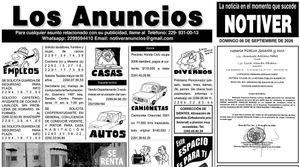 ...LOS ANUNCIOS, AVISOS Y DEMÁS! - DOMINGO, 6 DE SEPTIEMBRE 2026