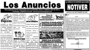 ...LOS ANUNCIOS, AVISOS Y DEMÁS! - JUEVES, 24 DE SEPTIEMBRE 2026