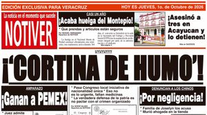 LA PORTADA - JUEVES 1 DE OCTUBRE 2026