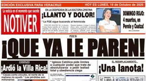 LA PORTADA - LUNES 19 DE OCTUBRE 2026