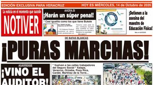 LA PORTADA - MIÉRCOLES 14 DE OCTUBRE 2026