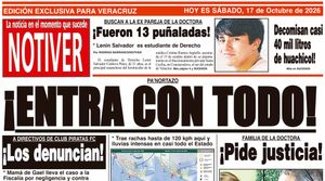 LA PORTADA - SÁBADO 17 DE OCTUBRE 2026
