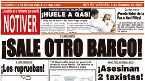 LA PORTADA - VIERNES 9 DE OCTUBRE 2026
