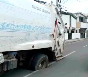 ¡CAE EN CRÁTER EN BOCA DEL RÍO!