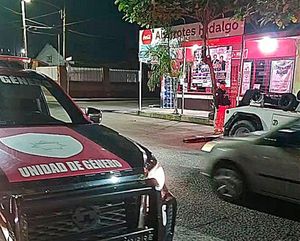 ¡DOS HAMPONES CON PISTOLAS ATRARON TIENDA DE ABARROTES!