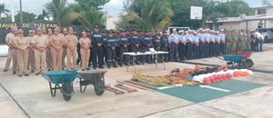 ¡MARINA ACTIVÓ EN TUXPAN FASE DE PREVENCIÓN POR LA DEPRESIÓN TROPICAL NÚMERO 9!