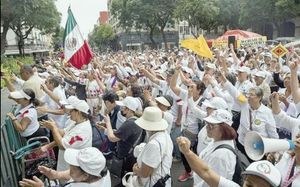 ¡MARCHA NACIONAL PACÍFICA DEL IMSS! - TRAS ASAMBLEA GENERAL