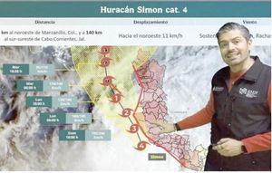 ¡SIMÓN SIGUE EN LA CATEGORÍA 4! - JALISCO Y NAYARIT BAJO ALERTA