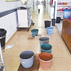 ¡GOTERAS Y CUBETITAS! - *En el Hospital de Álamo